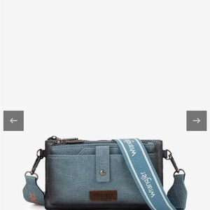 Wrangler Blue Crossbody Bag